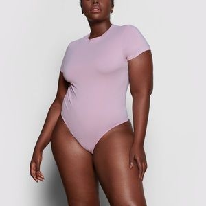 NWT SKIMS Cotton Jersey T-Shirt Bodysuit
